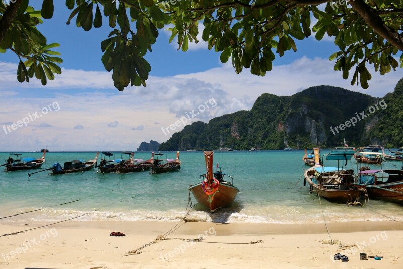 Phi Phi Islands Krabi Thailand Free Photos