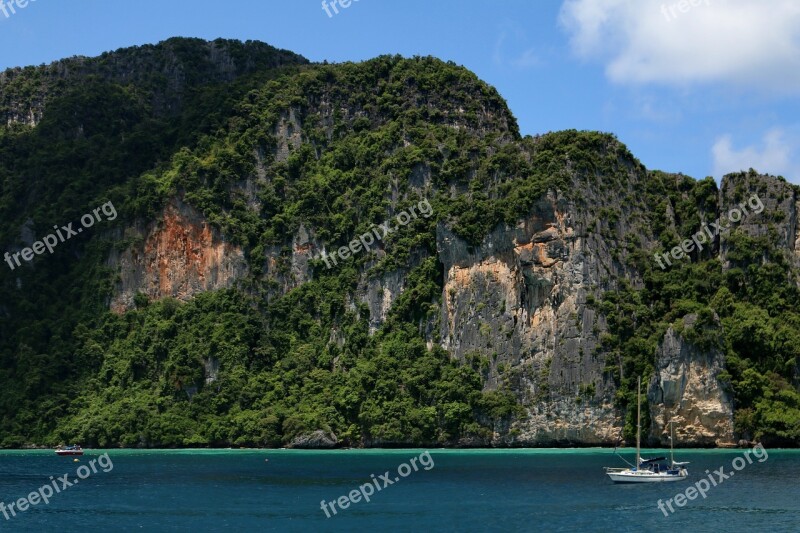 Phi Phi Islands Krabi Thailand Free Photos