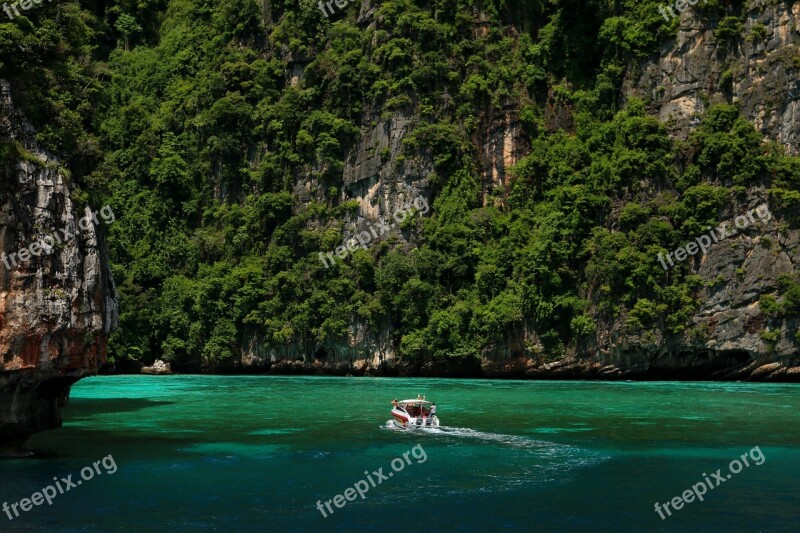 Phi Phi Islands Krabi Thailand Free Photos