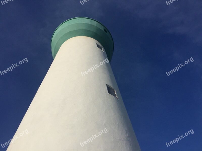 Lighthouse Sea Electric Headlight Free Photos