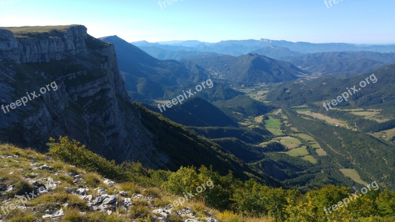 Mountain Vercors Drôme France Alps