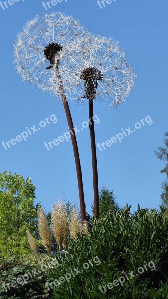 Art Flower Garden Partially Welded Filigree