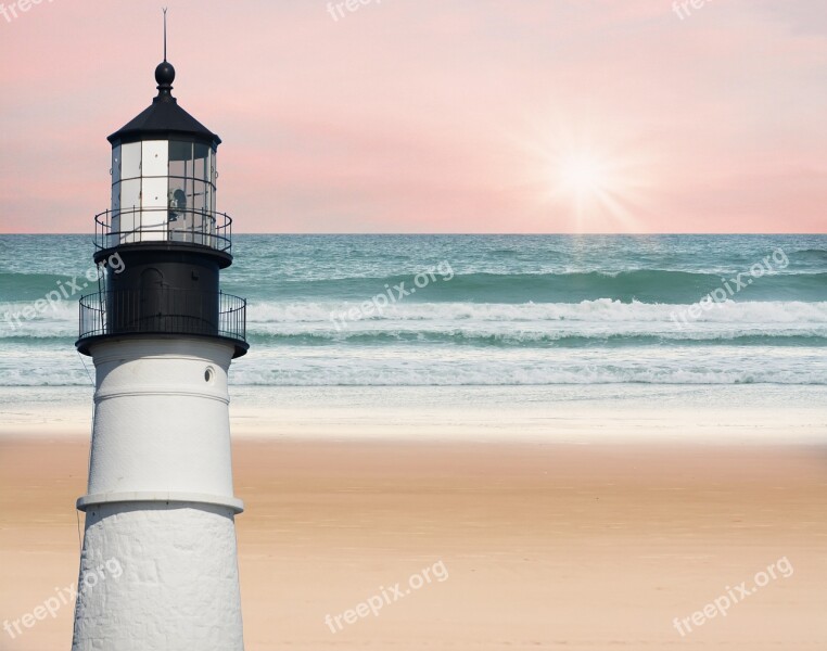 Lighthouse Tower Coast Building Daymark