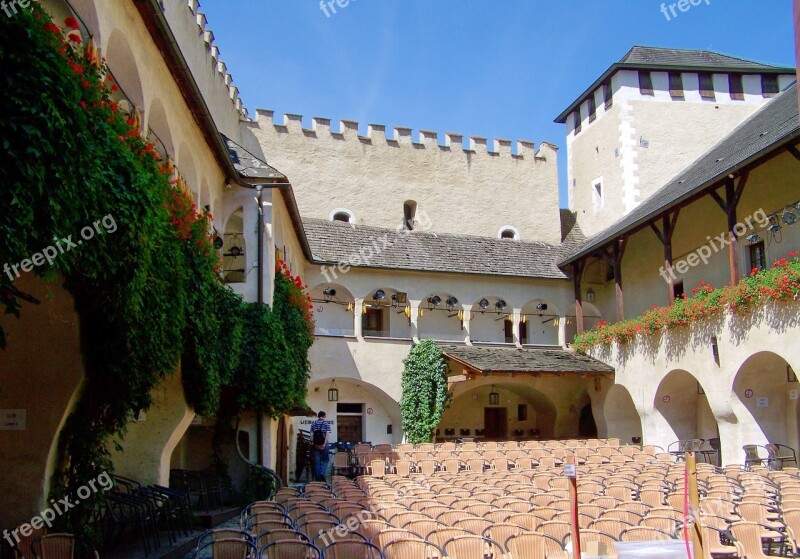 Patio Outdoor Theatre Ancient Walls Architecture Free Photos