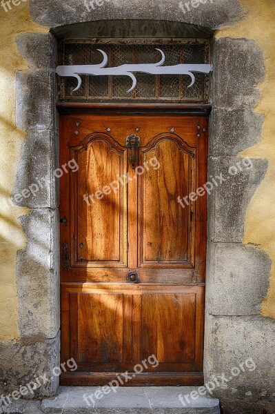 Door Old Door Door Wood Old Stones Entry