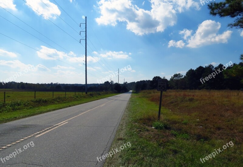 Southern Georgia Country Road Grooverville Free Photos