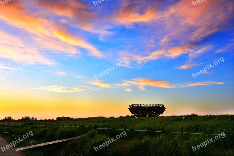 Glow Park Sky Sunset Nature