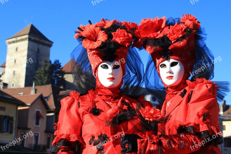 Carnival Color Venetian Disguise Mask