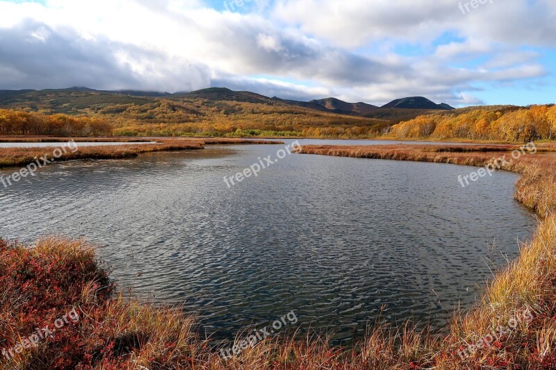 Autumn Lake Forest Tundra Swamp