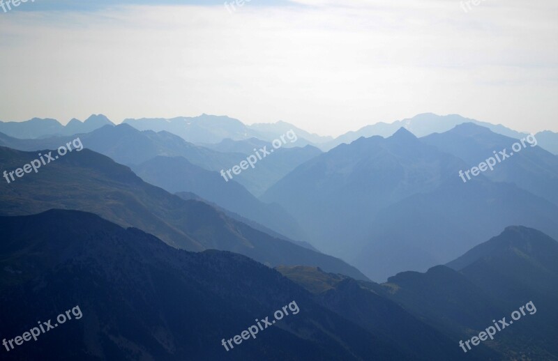 The Pyrenees Mountains Trek Free Photos