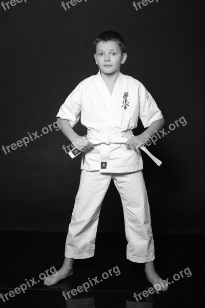 Boy Teen Karate Kimono Sports