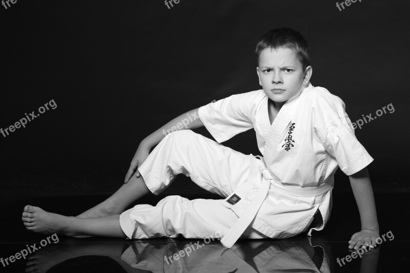 Boy Teen Karate Kimono Sports