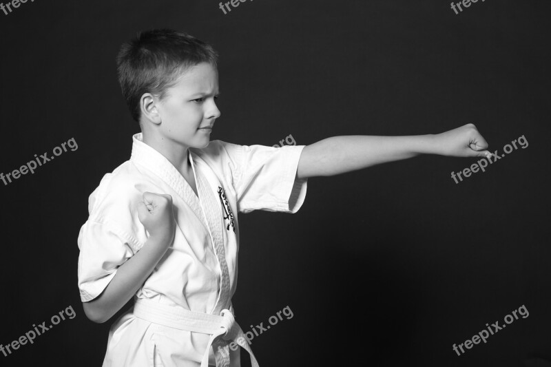 Boy Teen Karate Kimono Sports