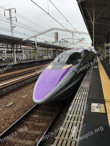 Bullet Train Series 500 Type・eva Evangelion・project Jr West Free Photos