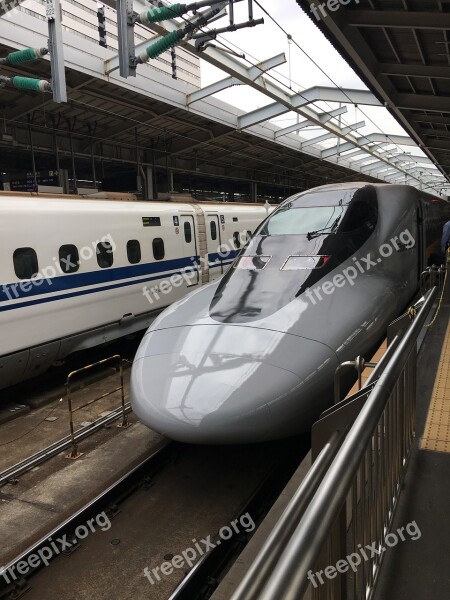 Bullet Train Hikari Rail Star 700 Series Shin-osaka Jr West