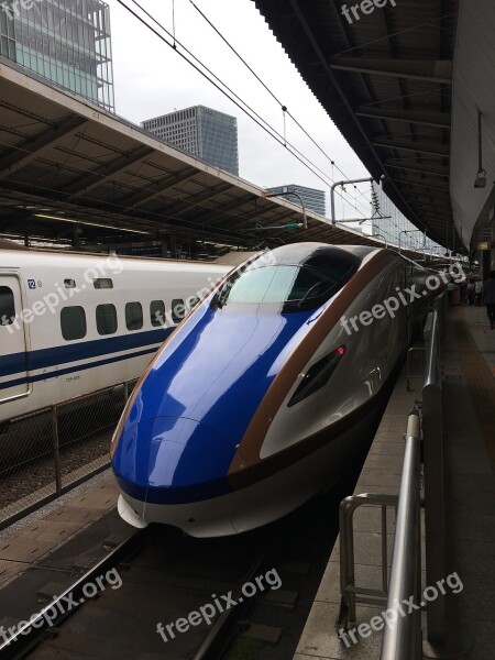 Bullet Train E7・w7 Hokuriku Shinkansen Jr East Jr West