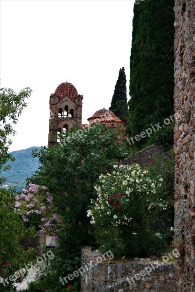 Monastery Plant Nature Architecture Greece