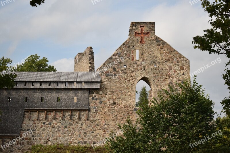 Castle Medieval Old Building Tower