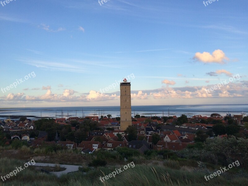 Terschelling Holiday Wadden Lighthouse West Frisian