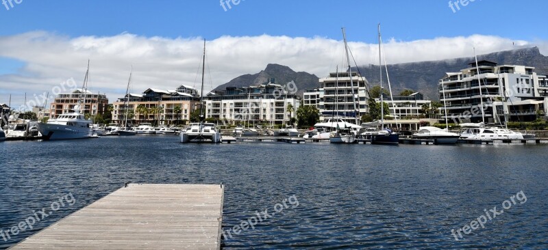 Cape Town V A Waterfront V A Marina Port Boat