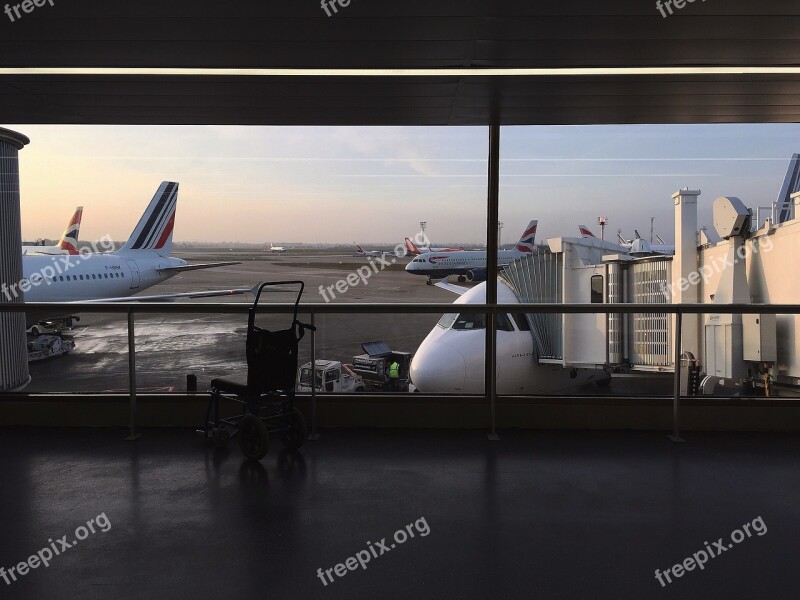 Aircraft Airport Travel Boarding Post-apocalypse