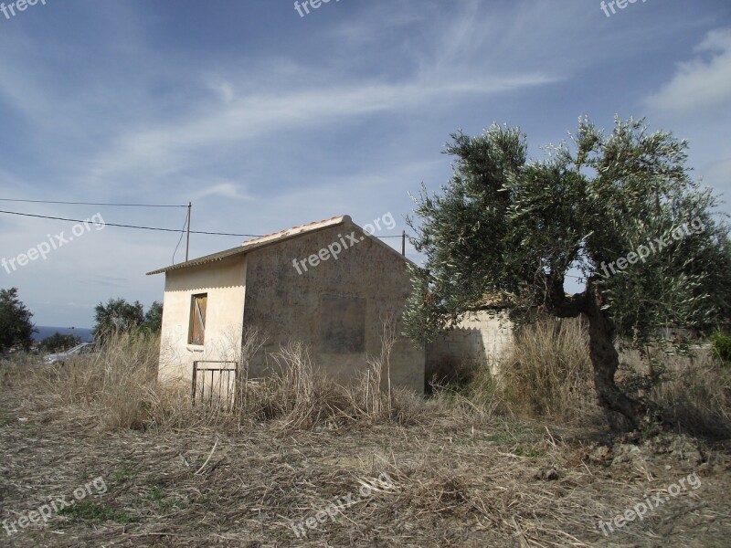 Landscape Greece Vacation Holiday Shed