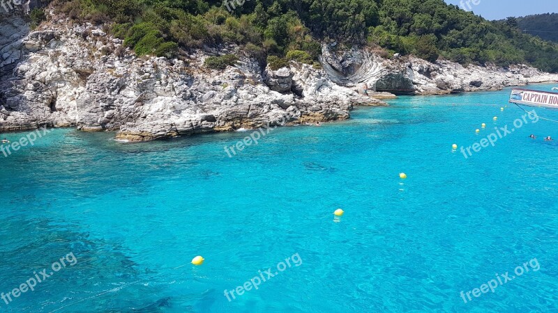 Tour Blue Lagoon Paxos Antipaxos Free Photos