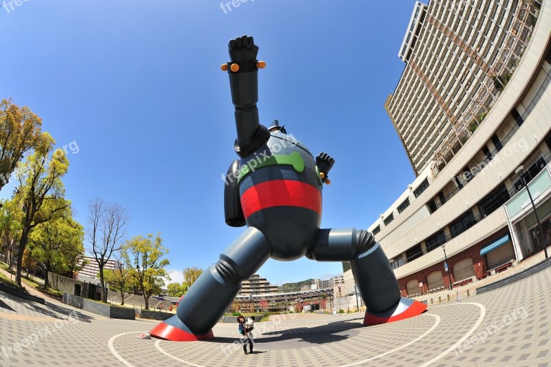 Kobe Tetsujin 28 Sky Free Photos