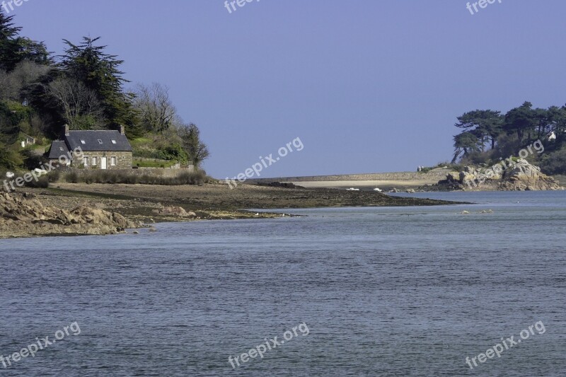 Brittany Côtes D'armor Sea Landscape Free Photos