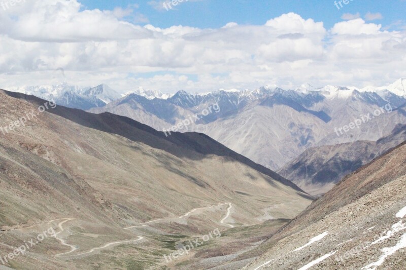 Ladakh India Travel Landscape Mountain