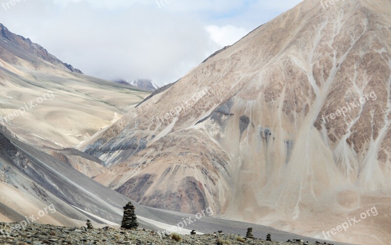 Ladakh India Travel Landscape Mountain