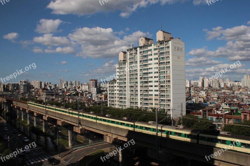 Train Subway Republic Of Korea South Korea Subway Transportation