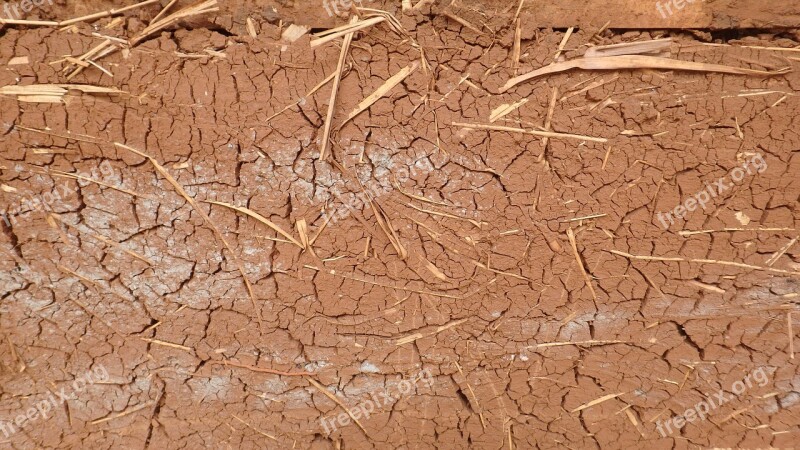 Clay Wall Traditional Mayotte Free Photos