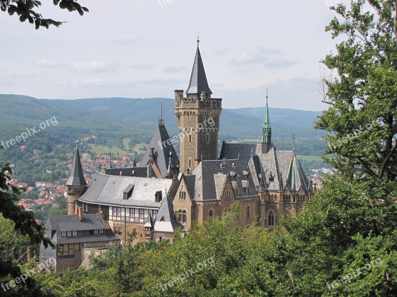 Castle Wernigerode Resin Historically Free Photos