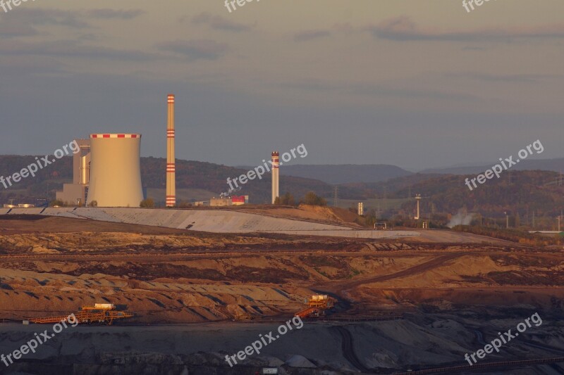 Extraction Mine Coal Power Station Thermal Power Plant