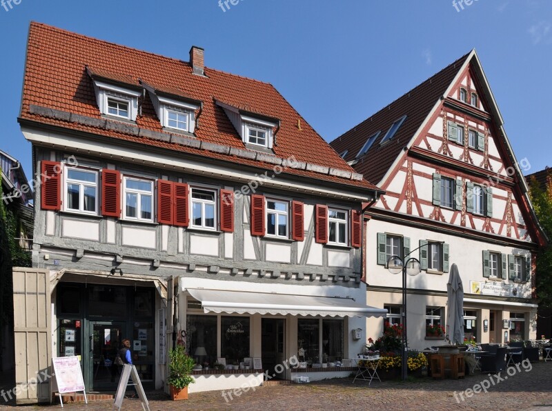 Plochingen Neckar Pedestrian Zone Free Photos