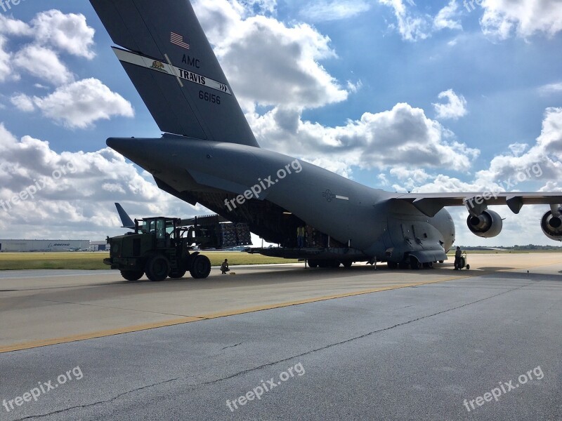 C-17 Globemaster Iii Air Force Aviation Flight Offload