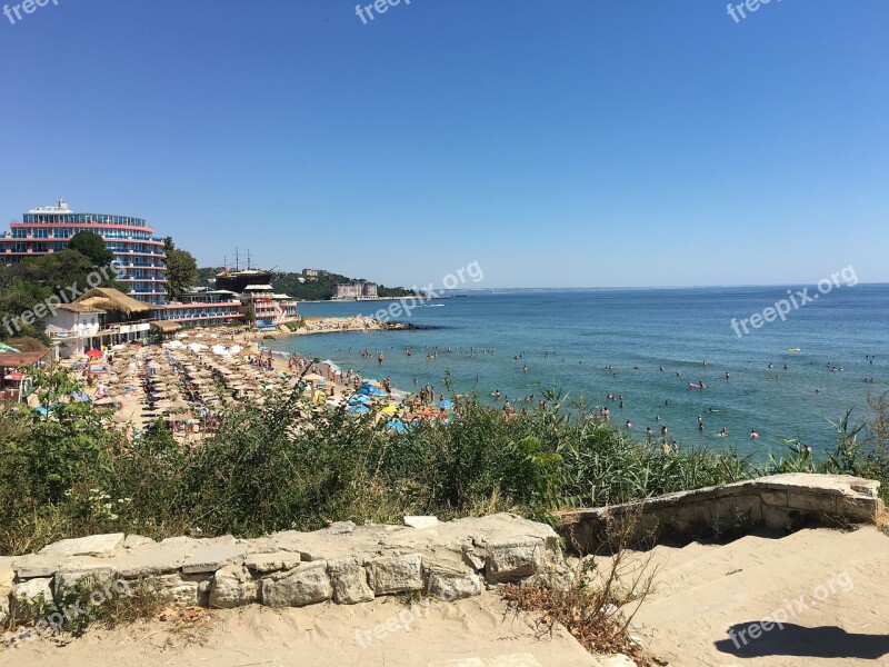 Beach Black Sea Varna Free Photos