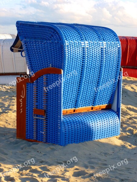 Beach Chair Beach Sand North Sea Vacations