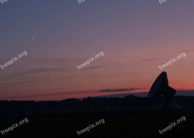 Random Earth Station Radar Radar Dish Antennas