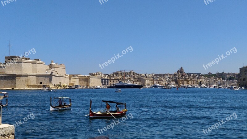 Malta Sea Water Island Mediterranean