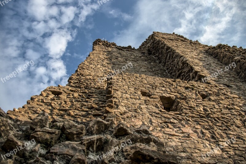 The Ruins Of Schenkenberg Miss Mountain Aargau Switzerland Jura