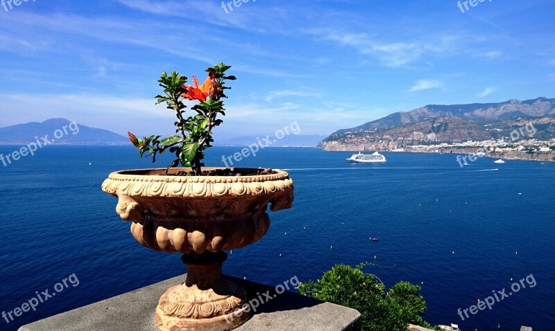 Sea Sorrento Italy Free Photos