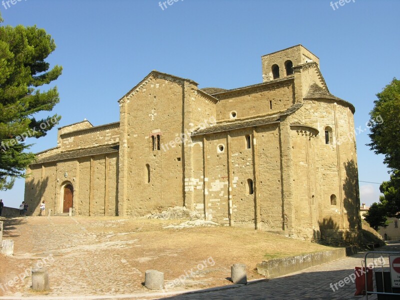 Abbey San Leo Rimini Church Romagna