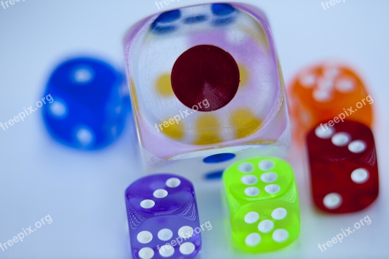 Dice Numbers Dice Game Square Games