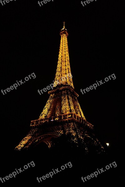 France Paris Eiffel Tower World's Fair Architecture