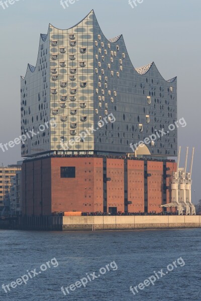 Elbe Philharmonic Hall Elbe Hamburg Landmark Free Photos