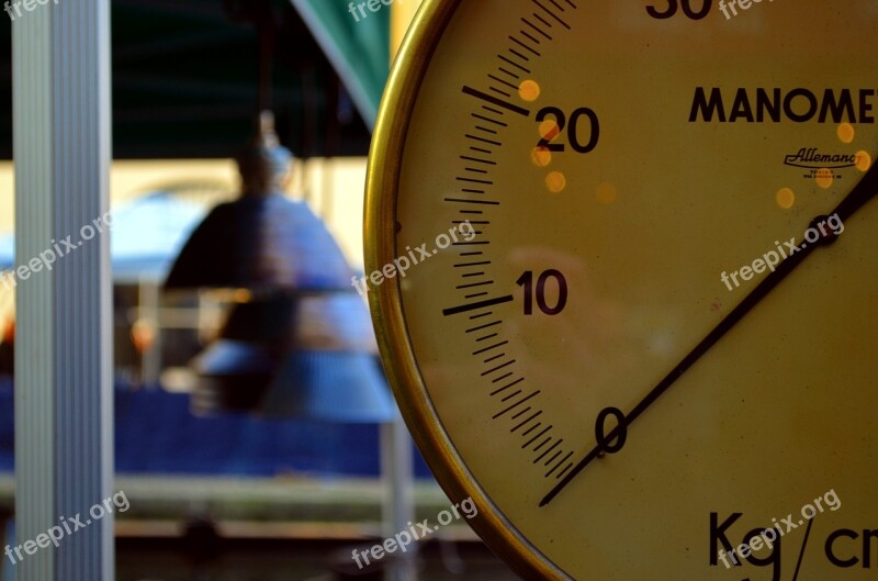 Manometer Hand Dial Free Photos