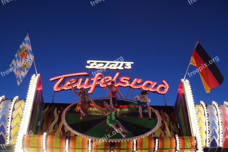 Oktoberfest Ride Bavaria Tradition Munich