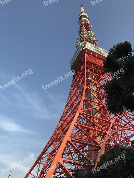 Tokyo Tokyo Tower Building Free Photos